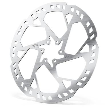 Imagem de Rotor de disco de freio dianteiro espesso de 203 mm, rotor de freio de motocicleta de aço inoxidável para Talaria Sting Offroad TL3000, TL50, TL4000, TL45, X3 MX TL2500, Surron LBX, Segway X260/X160
