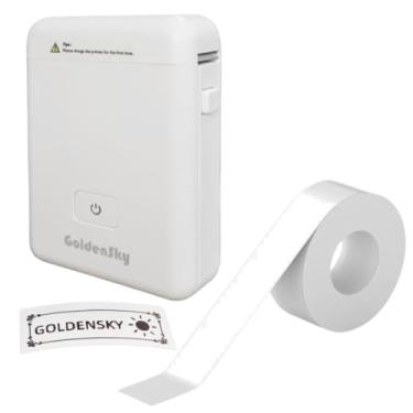 Imagem de Impressora Térmica Etiqueta Rotuladora Portátil 15mm + 1 rolo (Etiqueta 15mmx7m)