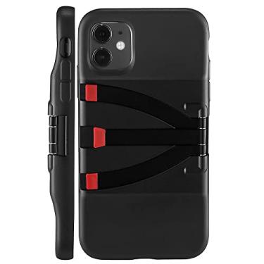 Imagem de JOBY Capa de smartphone Standpoint para iPhone 11 – Proteção, pernas de tripé de alumínio integradas, carregamento sem fio, para selfies, fotos, vídeos, vlogging, transmissão ao vivo