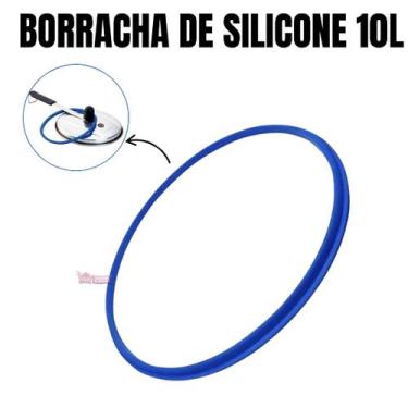 Imagem de Borracha de Silicone Azul Anel de Vedação para Panela de Pressão Unive