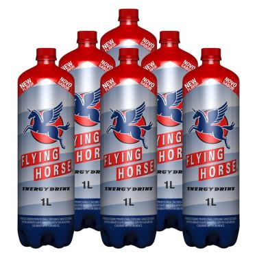 Imagem de Energético Flying Horse Energy Drink 1l 6 Unidades
