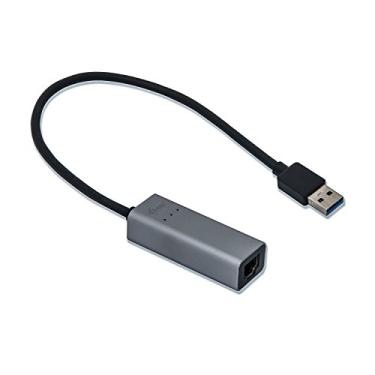 Imagem de i-tec Adaptador USB 3.0 de metal Gigabit Ethernet, 1 x USB 3.0 para RJ-45, 10/100/1000 Mbps, LED, para laptop, tablet, PC, Windows Mac Linux, Android, cor cinza espacial