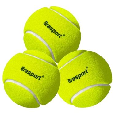 Imagem de Kit 18 Bolinha de Tênis Verde Para Treinamento Beach Tennis