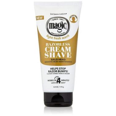 Imagem de Magic Shave Cream Shave Bald Head Creme depilatório p/Cabeça - SoftShe