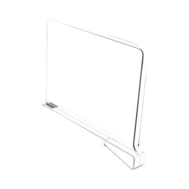 Imagem de Divisórias De Armário De Acrílico Transparente Ajustável Placa De Part