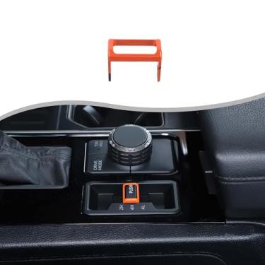 Imagem de Capa de acabamento de painel de botão de interruptor de modo 4WD para carro Ddecoration Apto para Toyota Tundra 2022 2023, 4WD quatro rodas tração nas quatro rodas painel de mudança de marchas