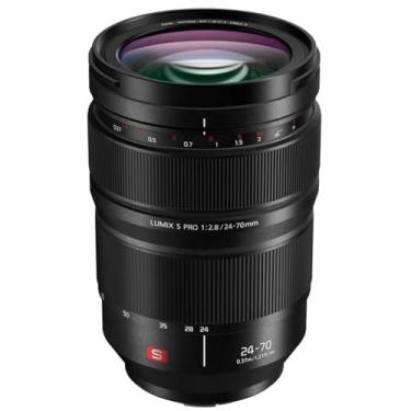 Imagem de Panasonic Lente intercambiável Lumix S Pro 24-70 mm F2.8 L-Mount para câmeras digitais de quadro completo Lumix S Series - S-E2470 (EUA)