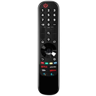 Imagem de Substituição de voz MR21GC Remote Commander compatível com LG TV 65NANO75UPA OLED55A1PUA 75UP7570AUE 70UP7770PUB 55NANO85APA 65NANO85UNA 75UP7770PUB OLED55C1AUB OLED55C1PUA 433PUA UP80000 PUA