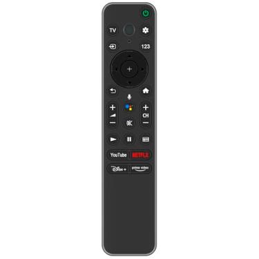 Imagem de Controle remoto de substituição de voz aplicável para Sony Smart TV RMF-TX800U KD-43X80K KD-75X85K KD-75X80K XR-75X90K XR-65X90K XR-75X95K KD-85X80K KD-85X85K KD-65X80K XR-55X90K K XR-65 A80K KD