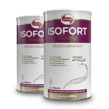 Imagem de Kit 2 Isofort Beauty Vitafor Neutro 450G