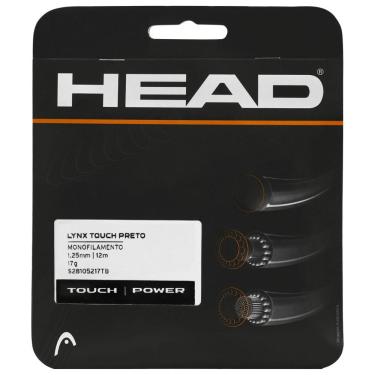 Imagem de Corda Head Lynx Touch 17L 1.25mm Preto Translucido - Set Individual