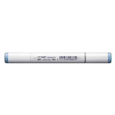 Imagem de COPIC Marcador Sketch Ponta Dupla Redonda e Chanfrada, Cor B93 Light Crockery Blue, 1 unidade