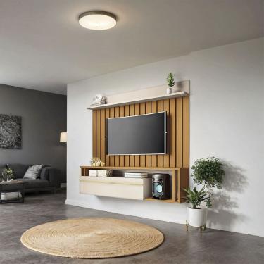 Imagem de Rack Painel Denver Suspenso Para Tv 55 Polegadas 160x155-EdeCasaMoveis