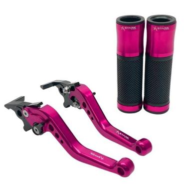 Imagem de Manete Manopla Esportivo Yamaha Nmax 160 Nmax 160 Todas - Stark Race, 