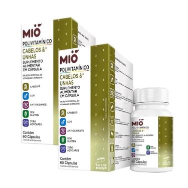 Imagem de Kit 2 Polivitamínico Cabelos e Unhas Mió 60 Cápsulas