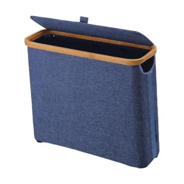 Imagem de KiBcsLic Cesto para armazenamento de papel higiênico e toalhas de papel, recipiente para banheiro para armário