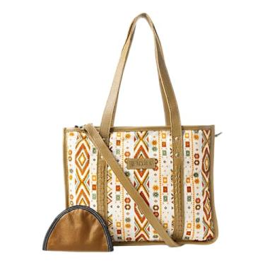 Imagem de Myra Bag Bolsa de transporte boho oculta - bolsa transversal asteca para mulheres, Vermelho, One Size
