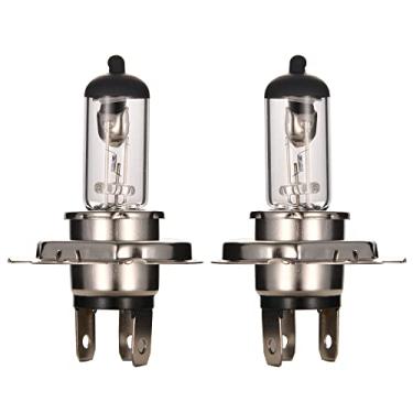 Imagem de WOOSTAR 12V 35W Farol de Motocicleta H4 Lâmpada de Halogênio Alto Baixo Farol de Substituição para 50cc 70cc 90cc 110cc 125cc 150cc 200cc 250cc Taotao Chinês Scooter ATV 4 Rodas Pacote com 2