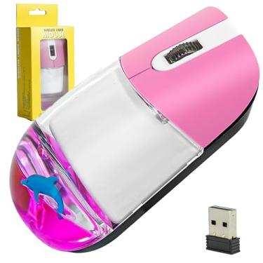 Imagem de Mouse sem fio de areia movediça 2,4 G (rosa)