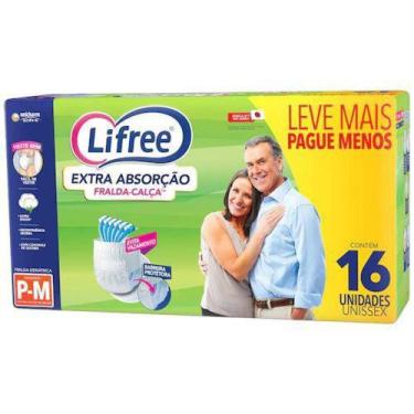 Imagem de Fralda Calça - Lifree P/M 16 unidades - Eurofral