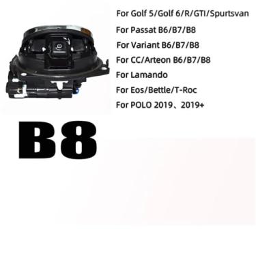 Imagem de Emblema de câmera traseira com logotipo flipping, compatível com RCD330 VW Passat B6 B7 B8 Variant GOLF 6 MK6 Arteon POLO T-Roc CC EOS(For B8,HD CCD)