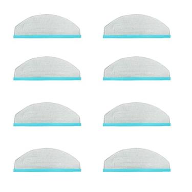 Imagem de Pacote com 8 almofadas de substituição para cubo Yeedi: peças de substituição compatíveis com Yeedi by ECOVACS Cube Robot Vacuum