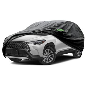 Imagem de Proadsy Capa De Carro Personalizada Para Toyota Corolla Cross 2022-2025, À Prova D'Água, Todas As Condições Climáticas, Com Proteção Completa Contra Chuva, Neve E Sol, Ambientes Internos Externos
