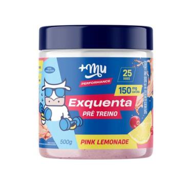 Imagem de Pré-Treino +Mu Performance Exquenta 500g - Pink Lemonade, 500g