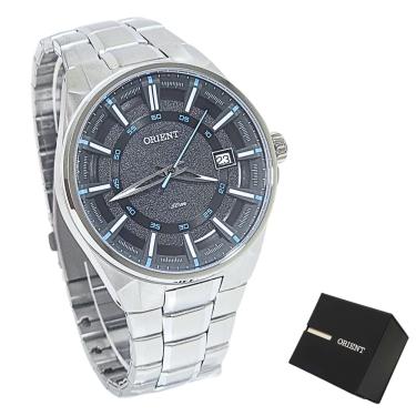 Imagem de Relógio Orient Masculino Analógico Prateado Casual MBSS1313 PASX