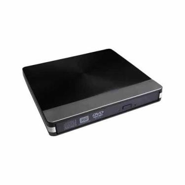 Imagem de Gravador De Cd/Dvd Externo Usb 3.0 Tipo-C Portátil Kp-Hd845 - Knup
