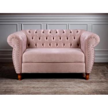 Imagem de Sofá Chesterfield Nobreza 2 Lugares Retrô Vintage com Captnoê - Bella 