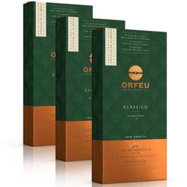 Imagem de 30 Cápsulas Café Orfeu Nespresso Clássico - Intensidade 6