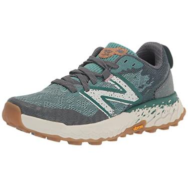 Imagem de New Balance Tênis de corrida feminino Fresh Foam X Hierro V7 Trail, Azul-petróleo/grafite/cinza, 8