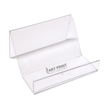 Imagem de Display Suporte Porta Cartão Visita Expositor Em Ps Cristal