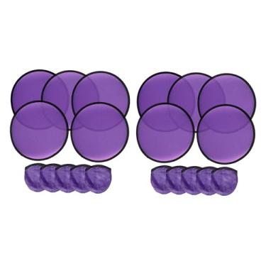 Imagem de Wzmzjy Pacote com 10 Ventiladores Dobráveis Portáteis para Atividades Ao Ar Livre, Casamentos E Festas, Roxo, Tamanho real