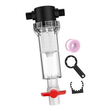 Imagem de Fenteer Bomba de filtro de aquário, filtro de água com rosca de 1/2" à prova de vazamento, anel de vedação de silicone, acessório de limpeza profissional, 20 Malha