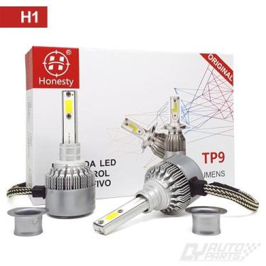 Imagem de Par Lâmpadas Automotiva H1 Super Led 72w 6000k 8200 Lumens Honesty TP9