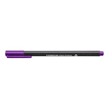 Imagem de Staedtler Triplus Fineliner 334-6 pontas – Violeta (pacote com 10)