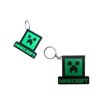 Imagem de Chaveiro Minecraft Creeper  Acessório Criativo para Bolsas e Chaves - 