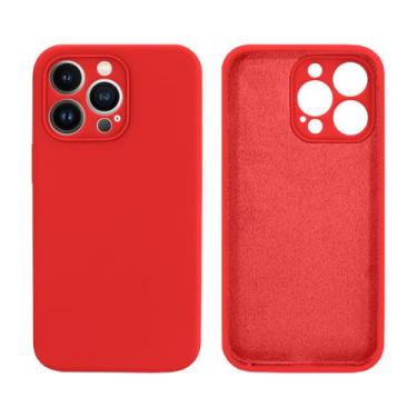 Imagem de Capinha Silicone Protect Camera Compatível com iPhone 13 Pro - GCM, Ve