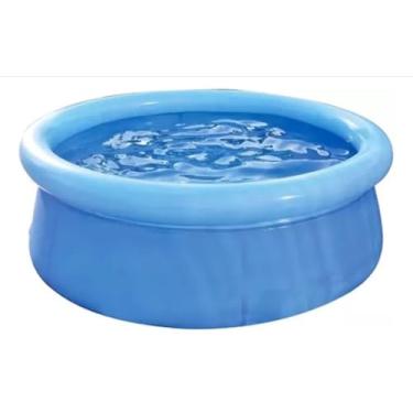Imagem de Piscina Inflável Redonda 1000 Litros Azul – Fácil de Montar, Resistente e Diversão no Verão