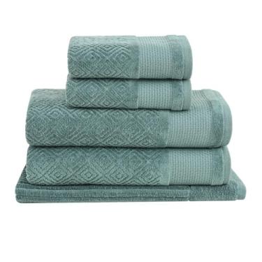 Imagem de Jogo de Toalhas Buddemeyer Kyoto Banho Verde 5 peças