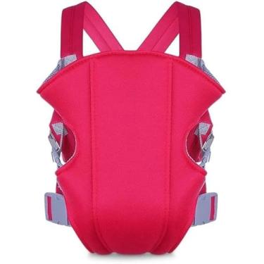 Imagem de Canguru 3 em 1 Ergonômico para Bebê, Bolsa Carregador, Vermelho Suporta bebês entre: 3,5Kg à 25Kg,de: 3 Meses à 36 Meses.
