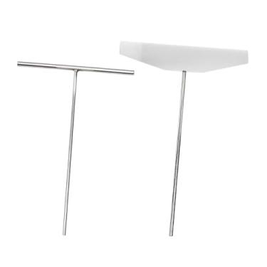 Imagem de DimyFew Kit Espalhador e Virador de Crepe Máquina de Crepes Espalhador de Massa de aço Inoxidável para Barraca, Torneira de 18 Cm de