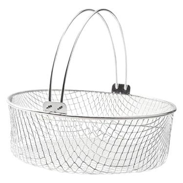 Imagem de YWJLQH Cesta para Fritadeira de Ar Fácil de Limpar, Suporte para Cozimento a Vapor para Alimentos Fritos em Cafés E Cozinhas