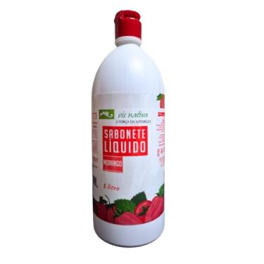 Imagem de Sabonete Líquido de Morango Vis Nativa 1L - Limpeza, Hidratação e pH Balanceado Para a Pele