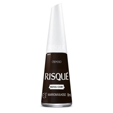 Imagem de Esmalte Risqué Nova Cor Cremoso Cor Marromvilhoso 8ml