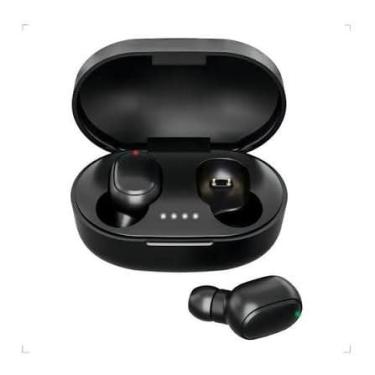 Imagem de Fone de Ouvido Bluetooth 5.1 TWS Premium Wireless com Luz LED, Som Hi-Fi Estéreo, Cancelamento de Ruído, Toque Inteligente, Bateria Longa, Microfone, Compatível com Android e iOS