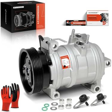 Imagem de A-Premium Compressor De Ar Condicionado Premium Com Embreagem Compatível Jeep Grand Cherokee 2005-2010 E Chrysler 300 Dodge Charger 2006-2010, Challenger 2008-2010, Magnum 2005-2008, 5,7 L 6,1
