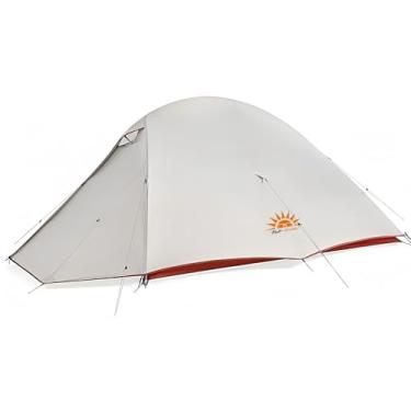 Imagem de Barraca de Camping Ultraleve para 1 Pessoa com Base. Tenda Compacta para Mochileiros, Trekking e Aventuras Solo.